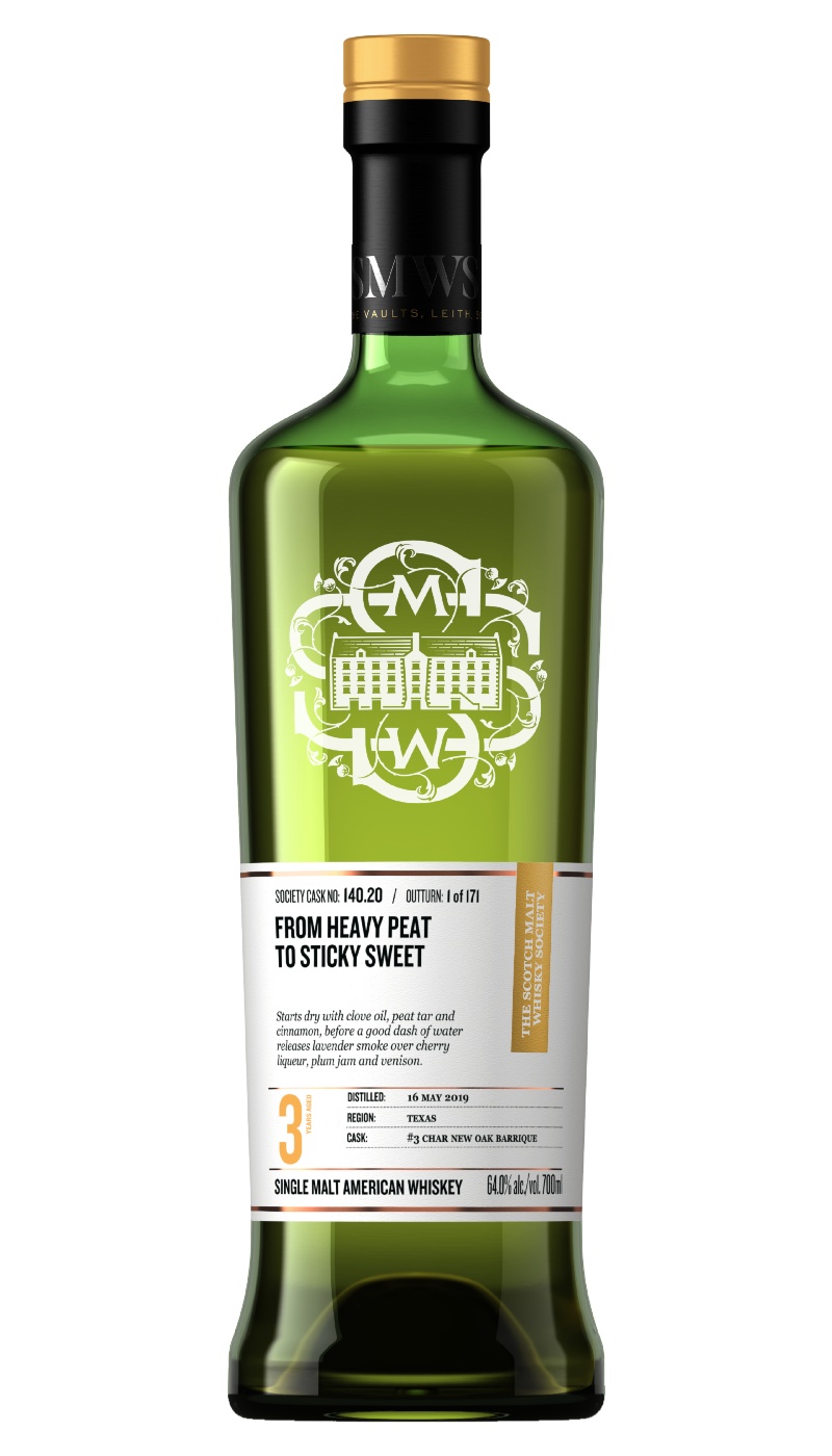 SMWS 140.20 FROM HEAVY PEAT TO STICKY