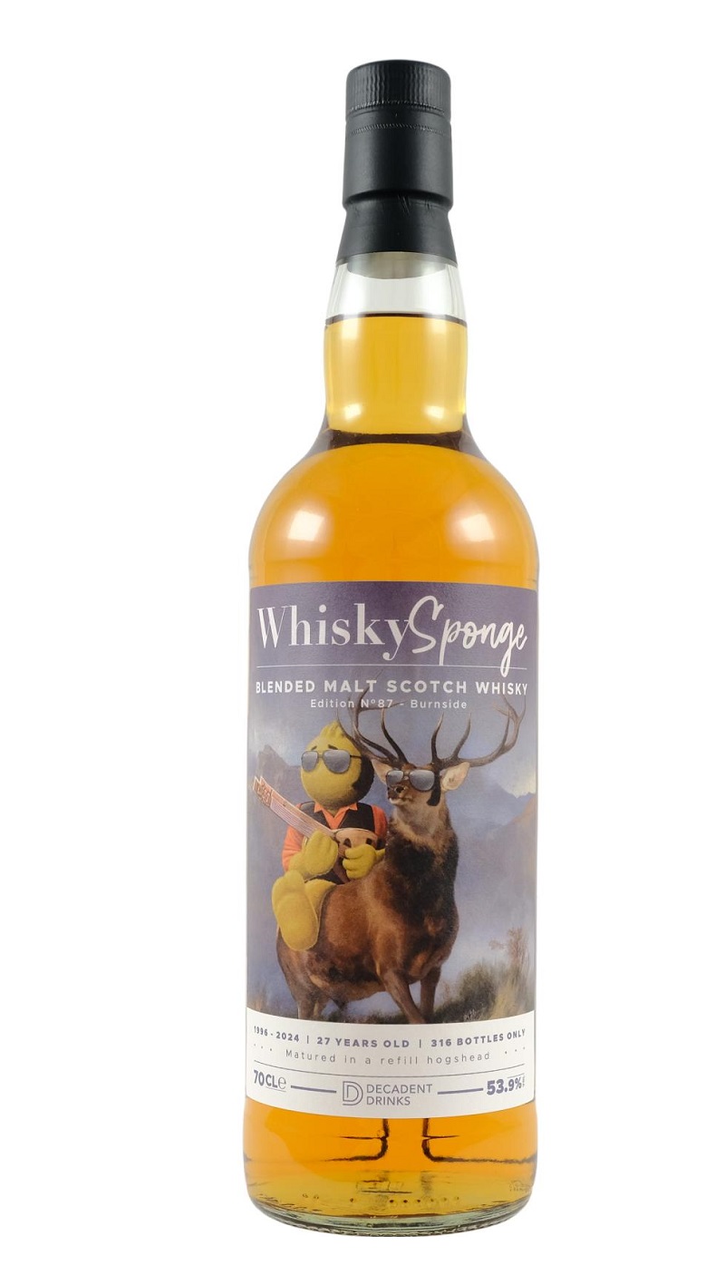 Whisky Sponge Burnside 27 Year Ed. No. 8