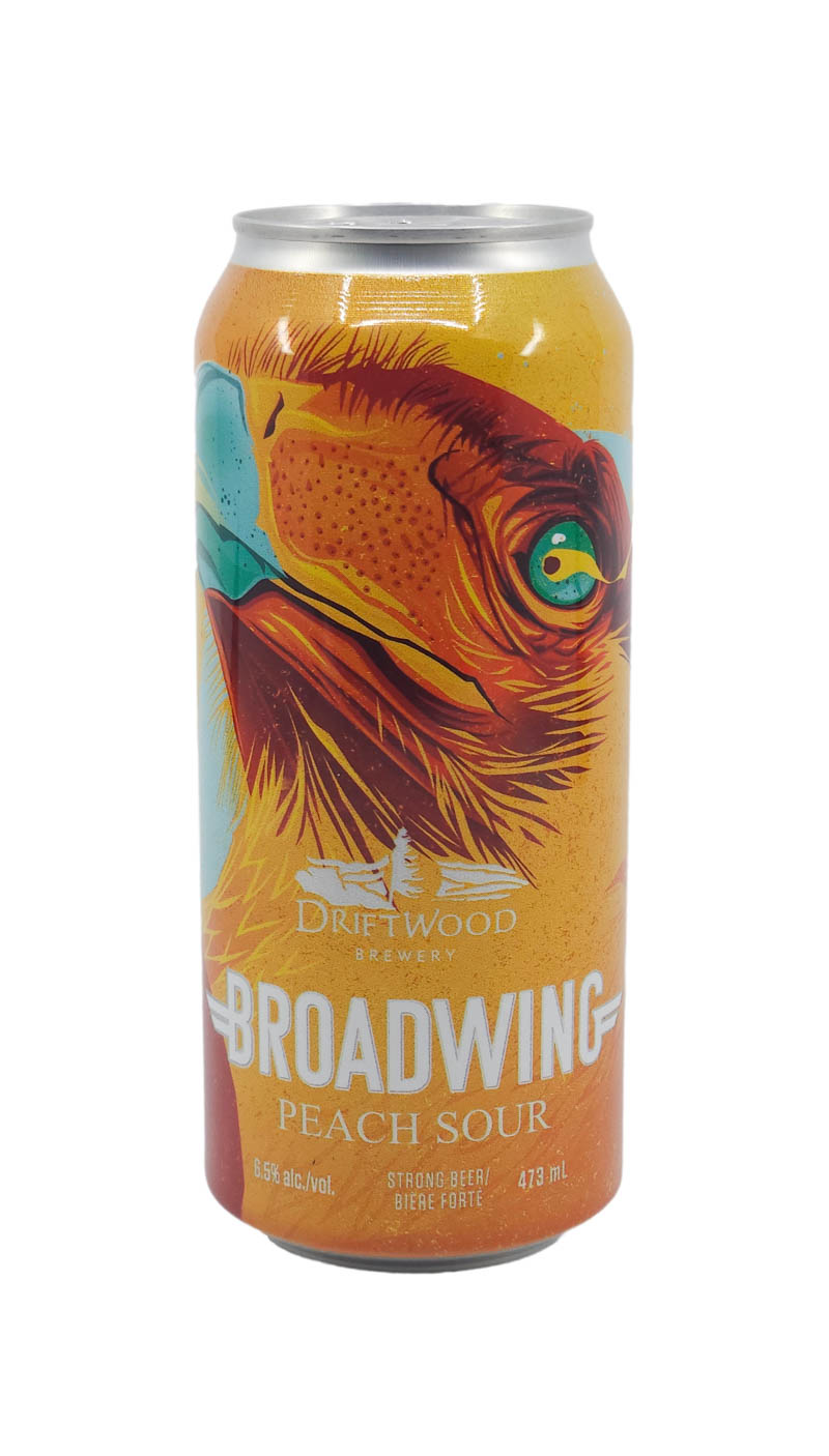Driftwood Broadwing Peach Sour Ale