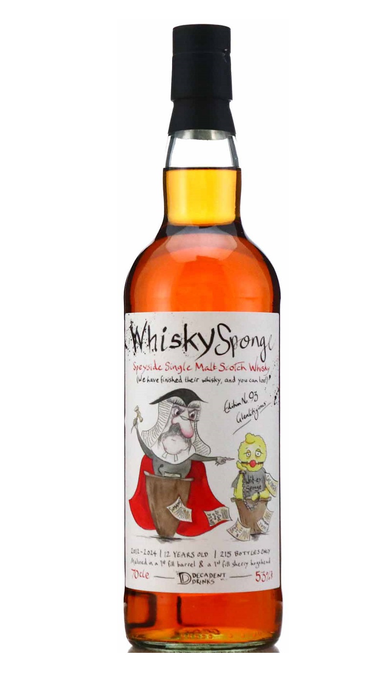 Whisky Sponge Glenlitigious 12 Year Ed.
