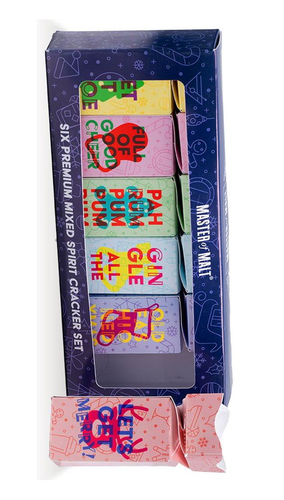 Master of Malt Mixed Spirit Cracker Set