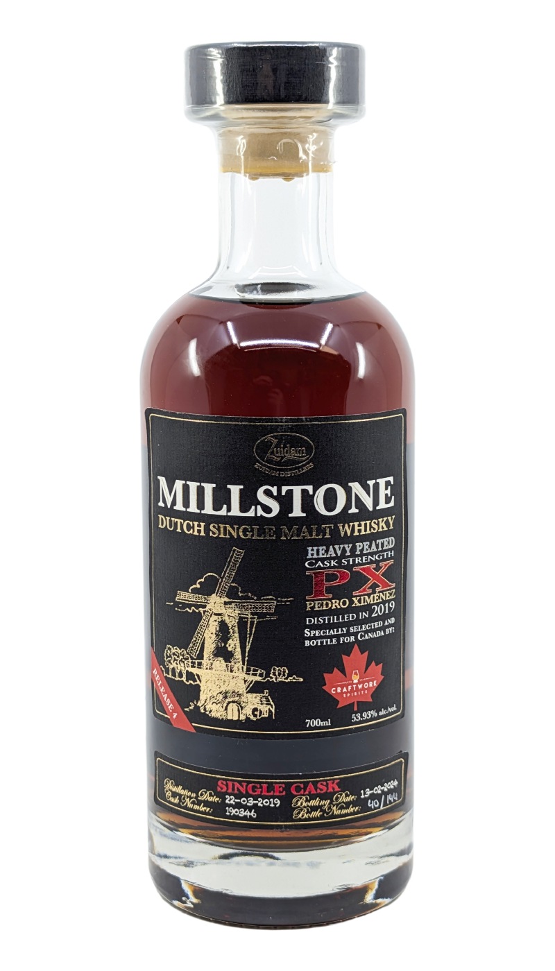Millstone Peated PX Canada Cask#4 55.93%