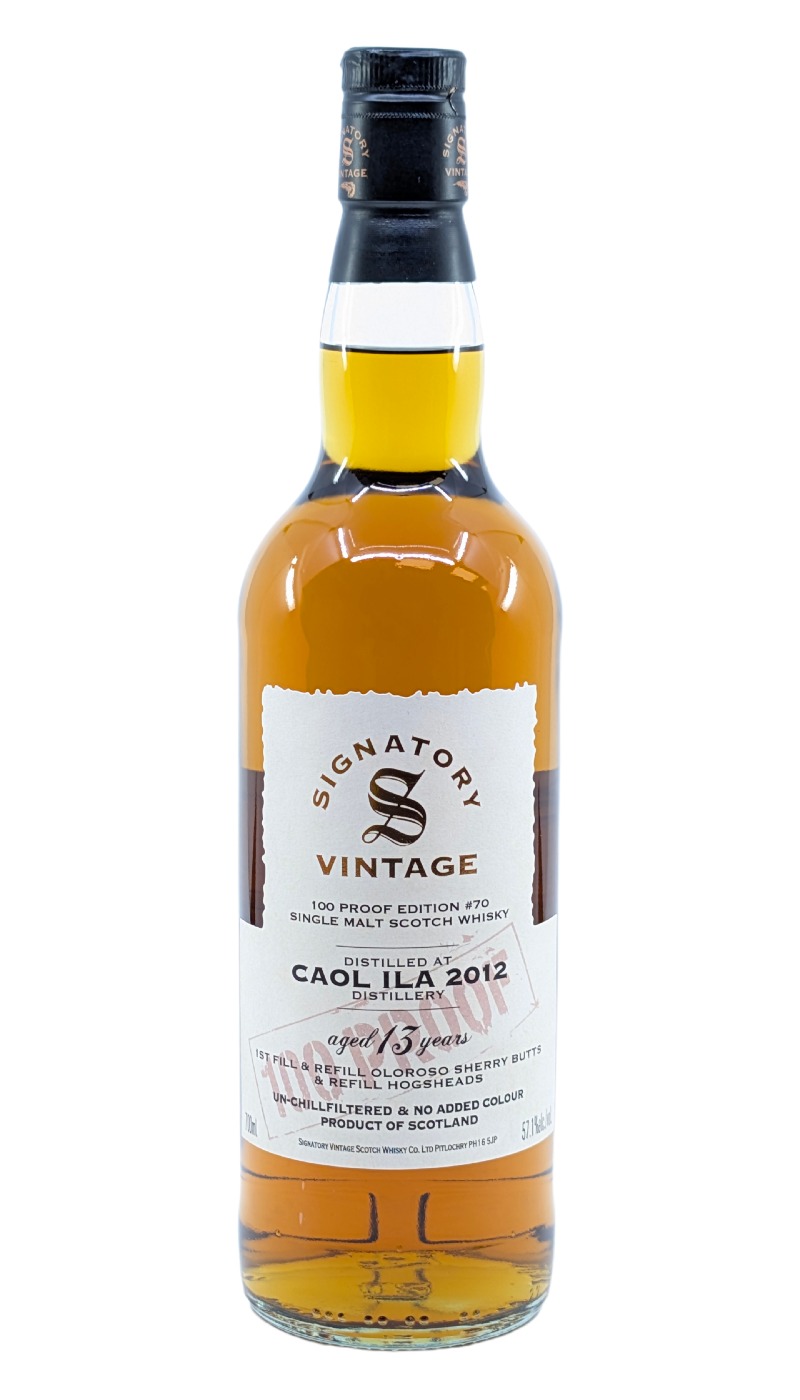 Signatory 100 Proof Caol Ila 13 Year #70