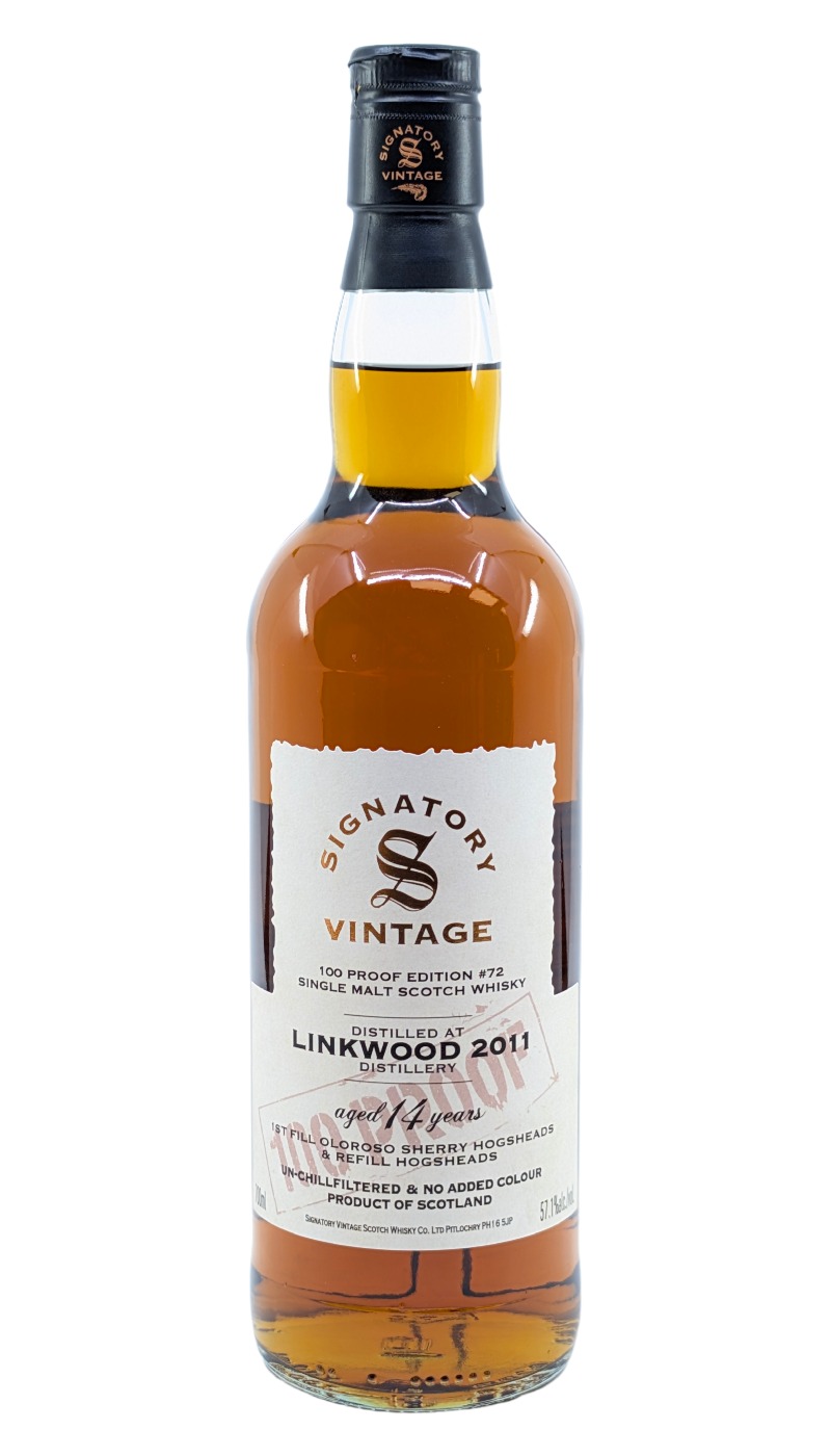 Signatory 100 Proof Linkwood 14 Year #72