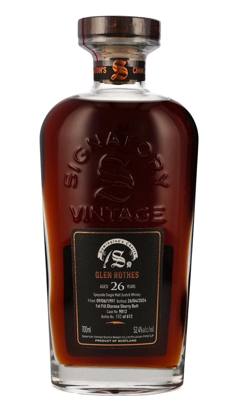 Signatory Glen Rothes 26 Year Symingtons