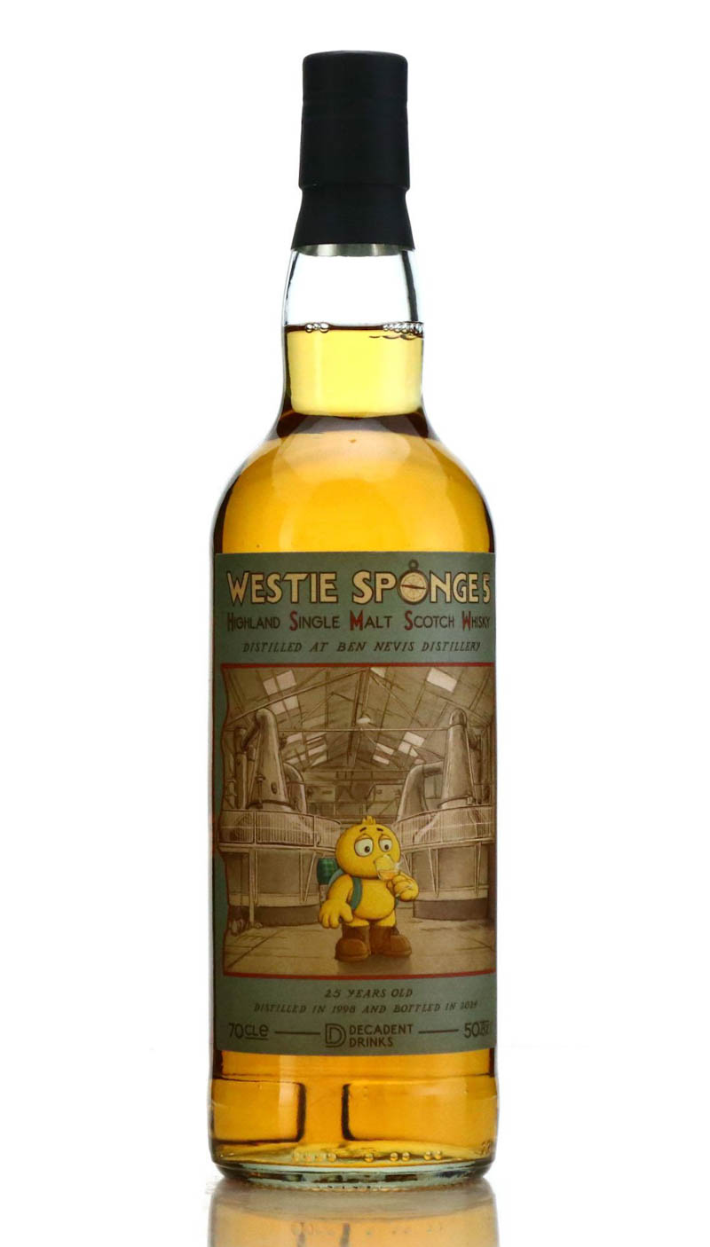 Westie Sponge No. 5 Ben Nevis 25 Year