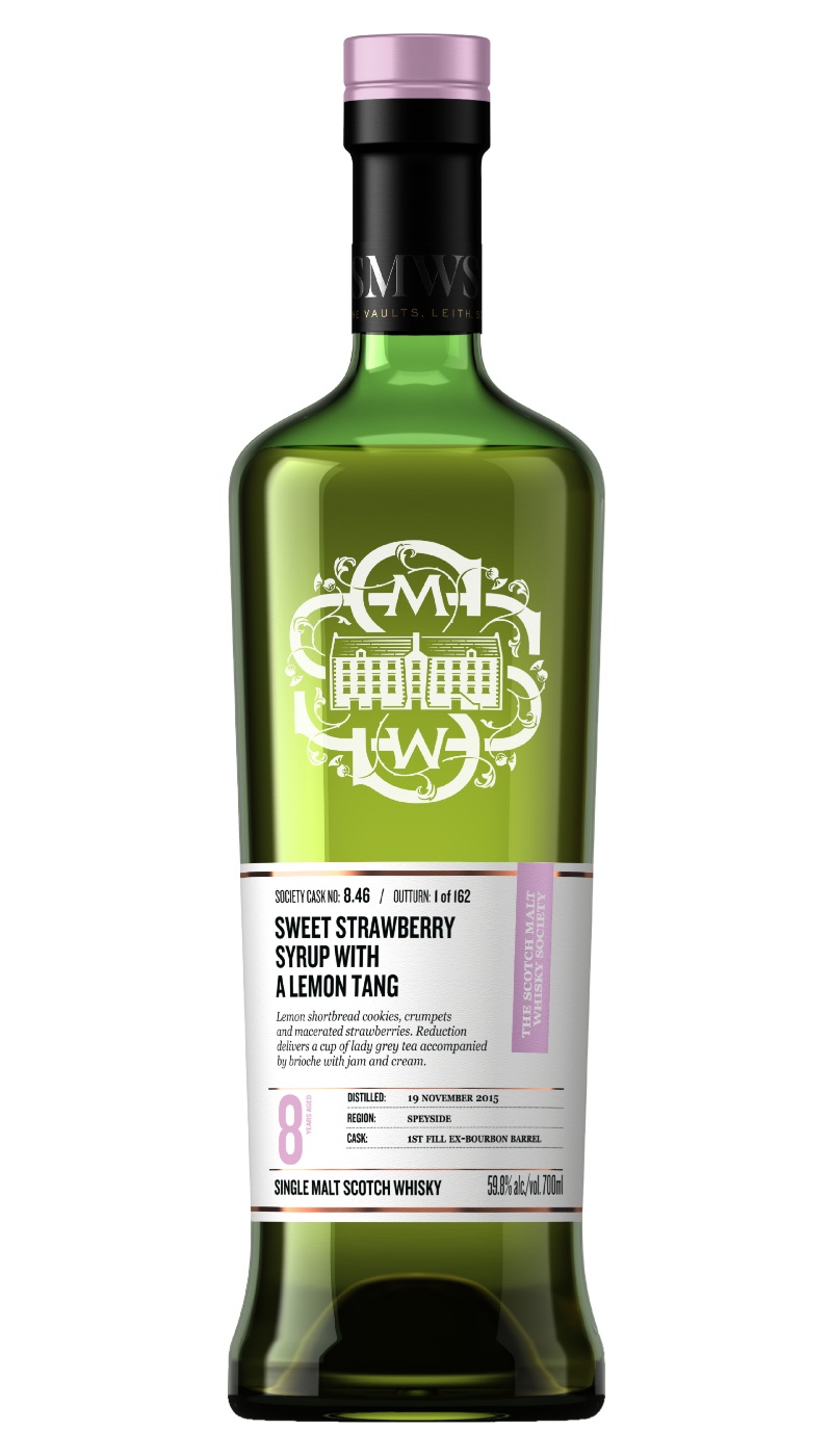 SMWS 8.46 SWEET STRAWBERRY SYRUP