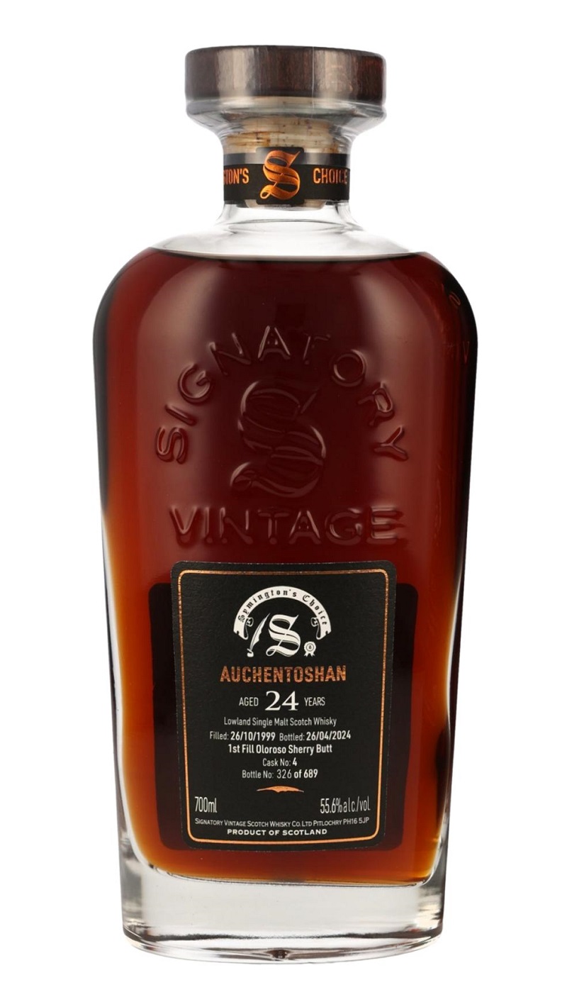 Signatory Auchentoshan 24 Yr Symingtons