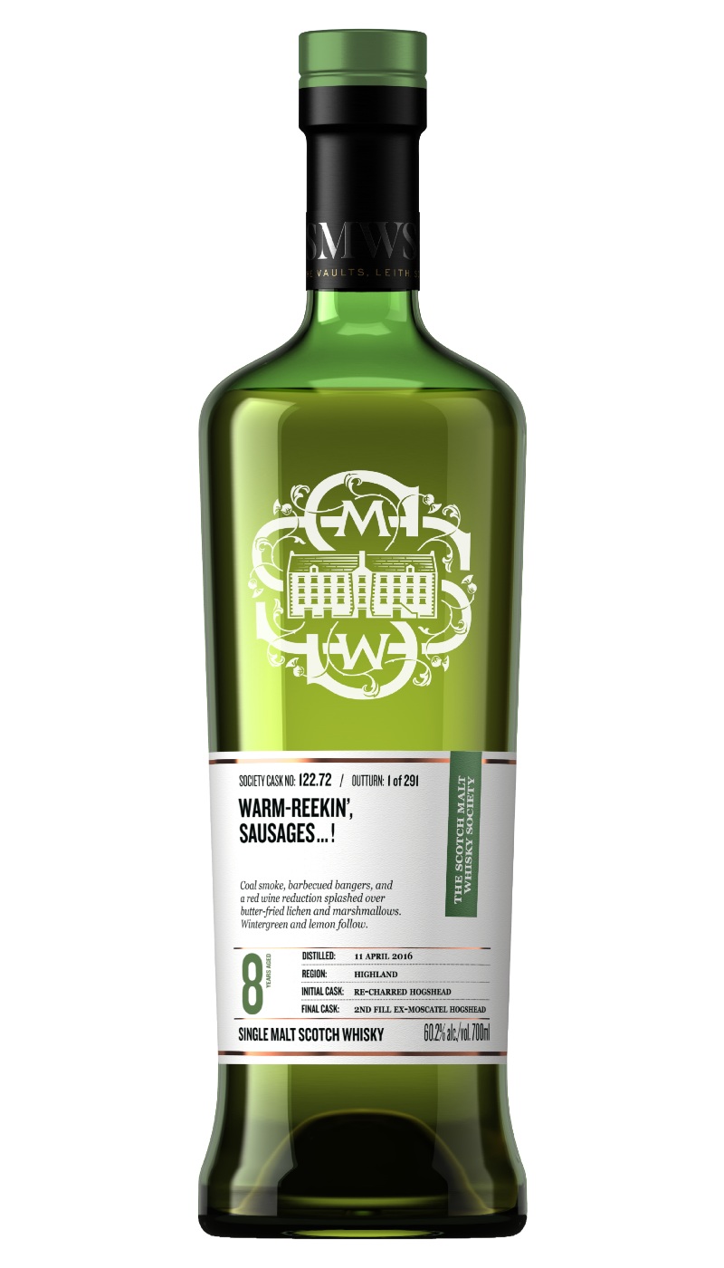 SMWS 122.72 WARM-REEKIN' SAUSAGES...!