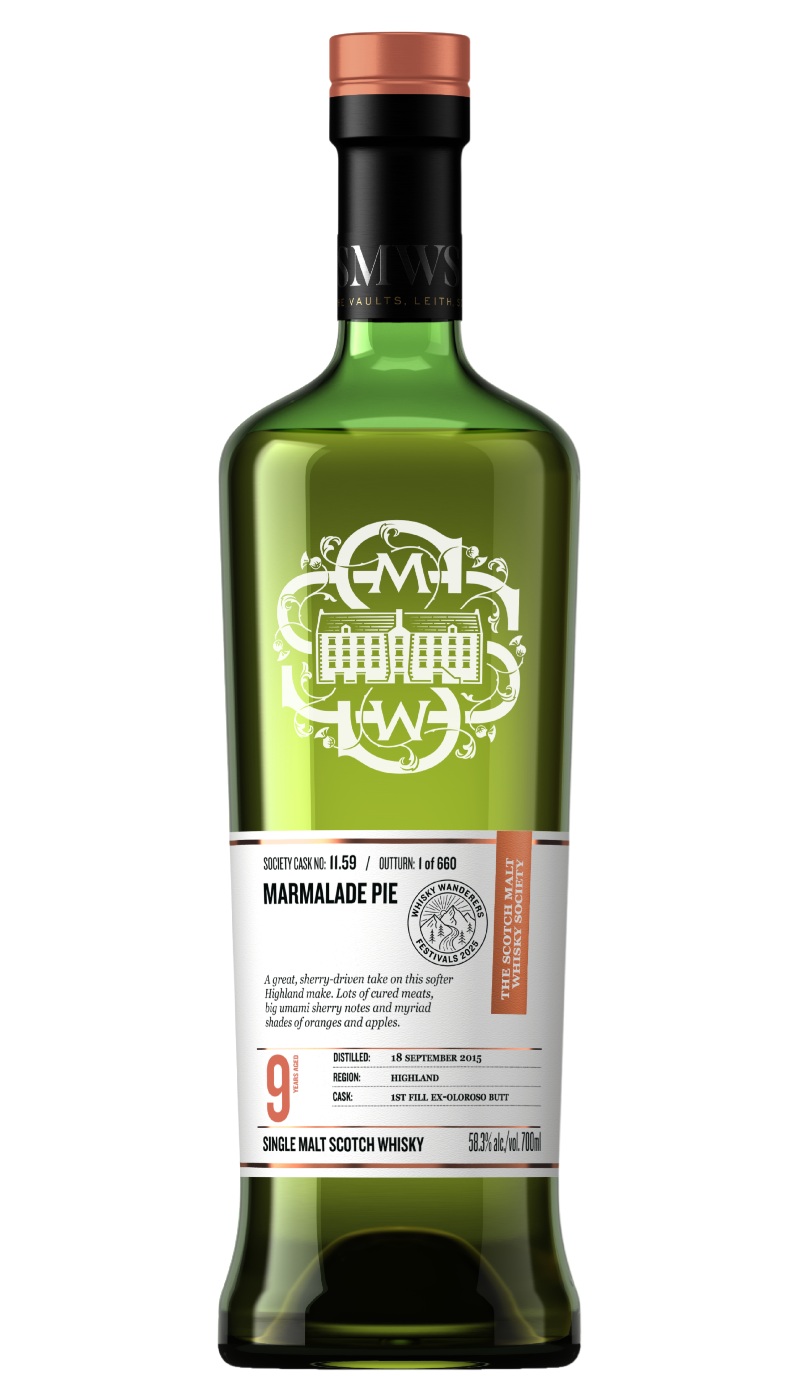 SMWS 11.59 MARMALADE PIE