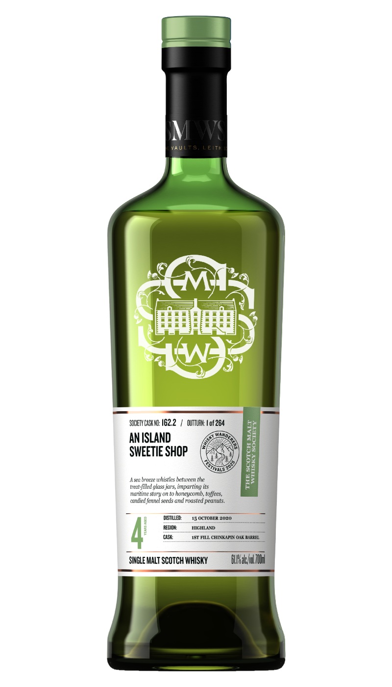 SMWS 162.2 AN ISLAND SWEETIE SHOP