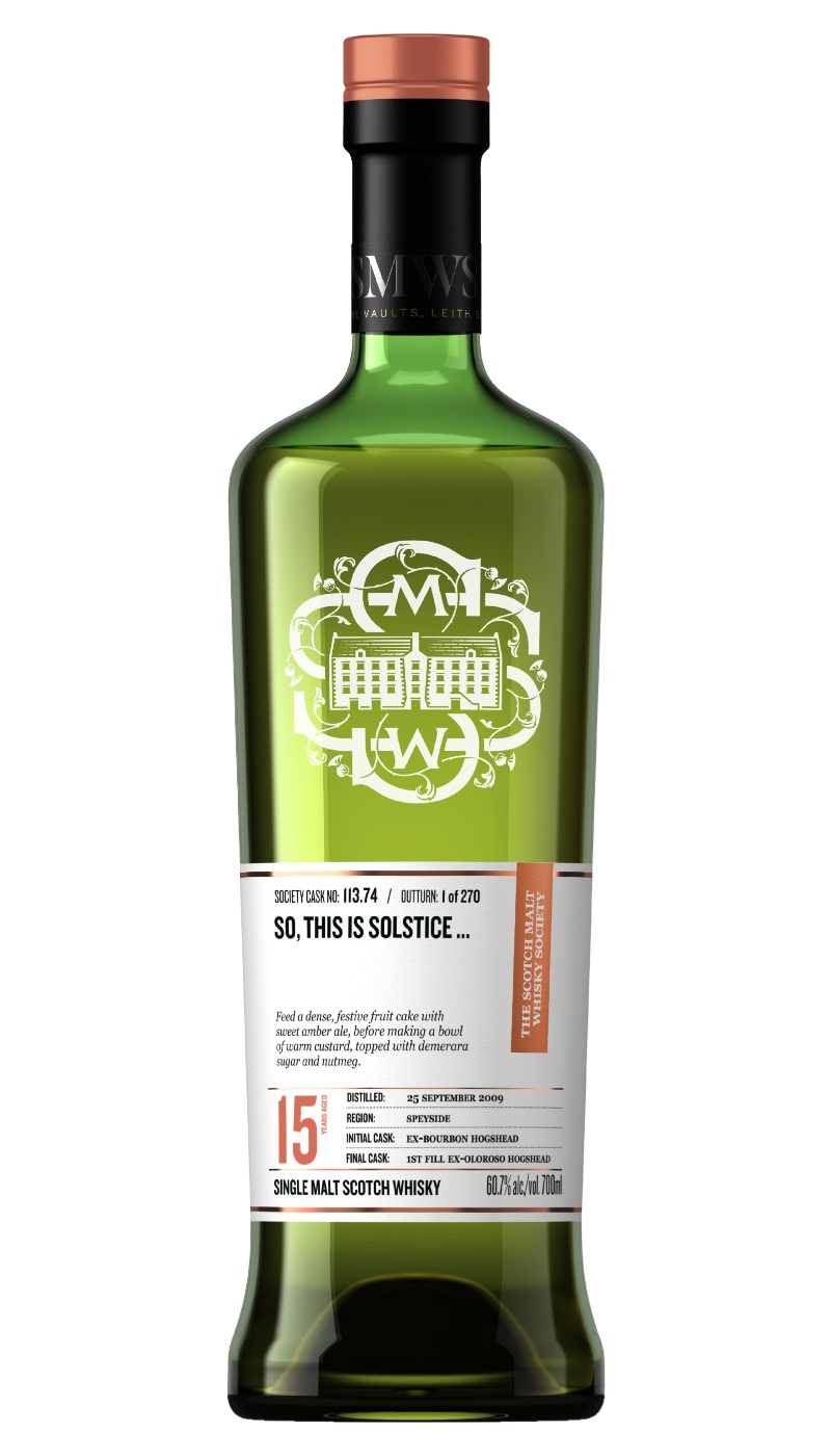 SMWS 113.74 SO THIS IS SOLSTICE
