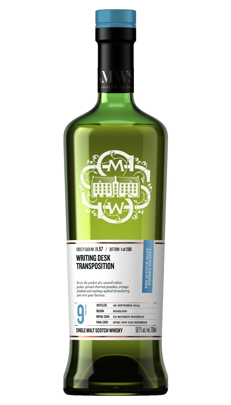 SMWS 11.57 WRITING DESK TRANSPOSITION