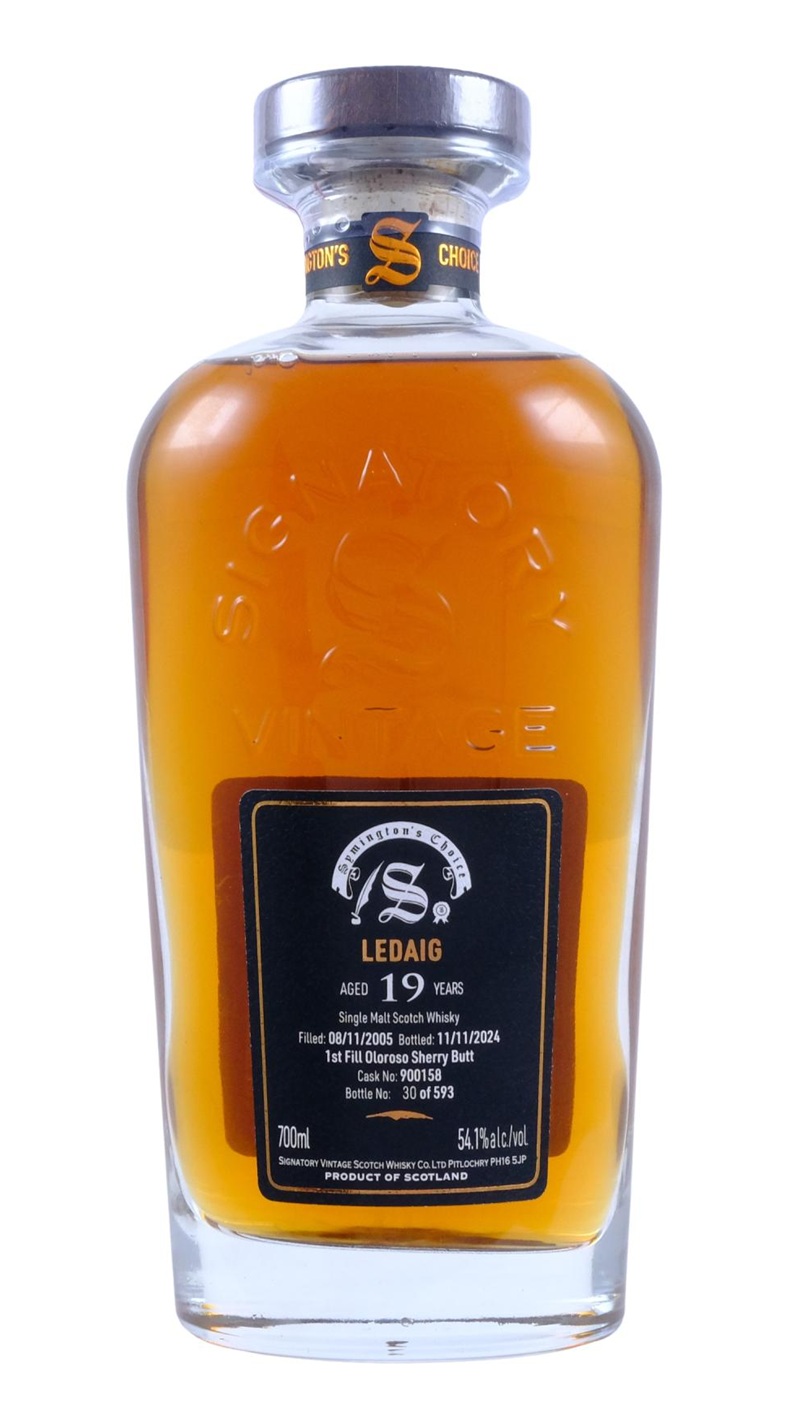 Signatory Ledaig 19 Year Symingtons