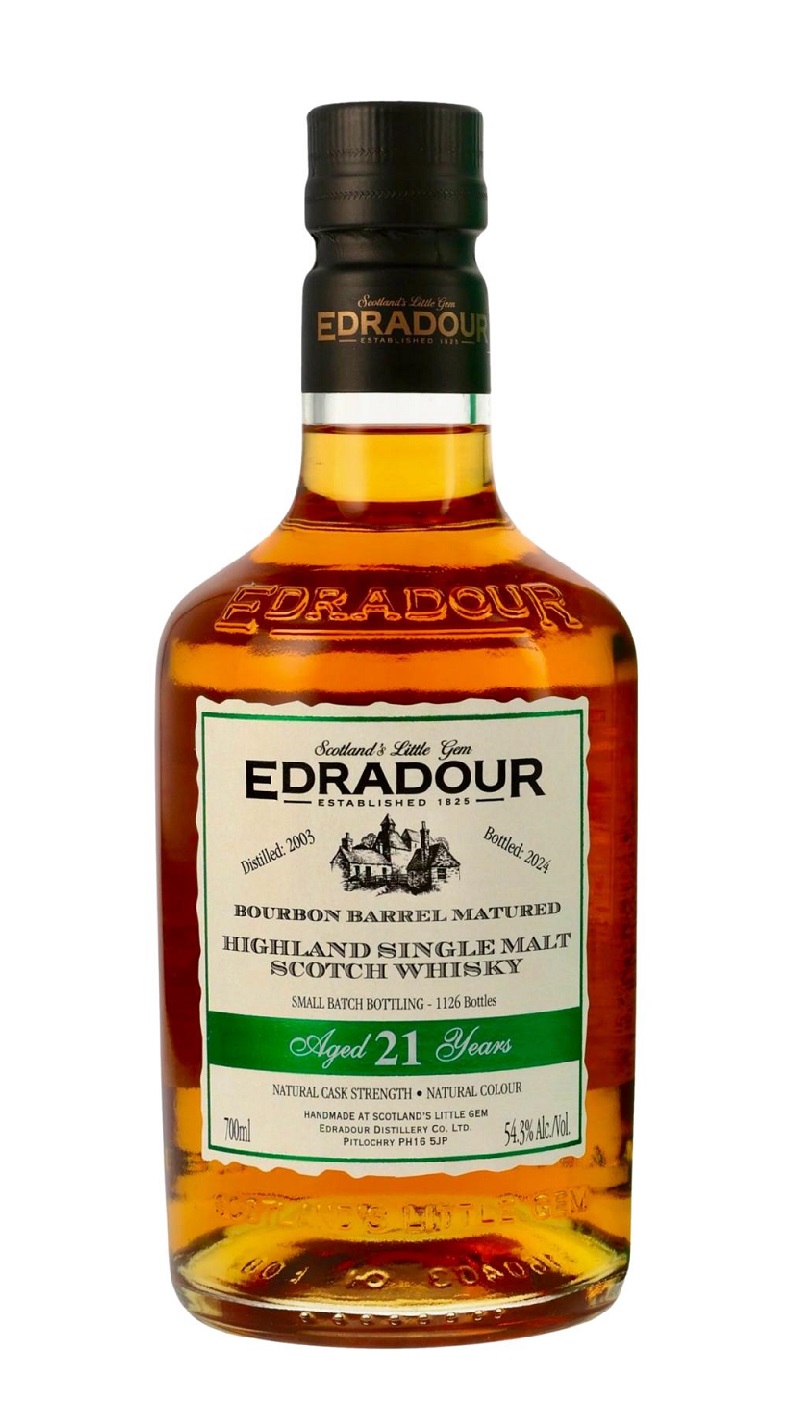 Edradour 21 Year Bourbon Barrel 54.3%