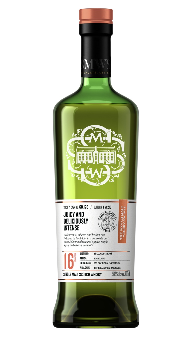 SMWS 68.128 JUICY AND DELICIOUSLY