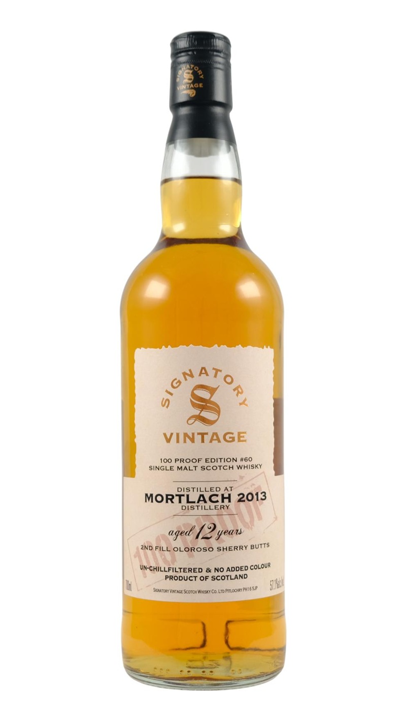 Signatory 100 Proof Mortlach 12 Year