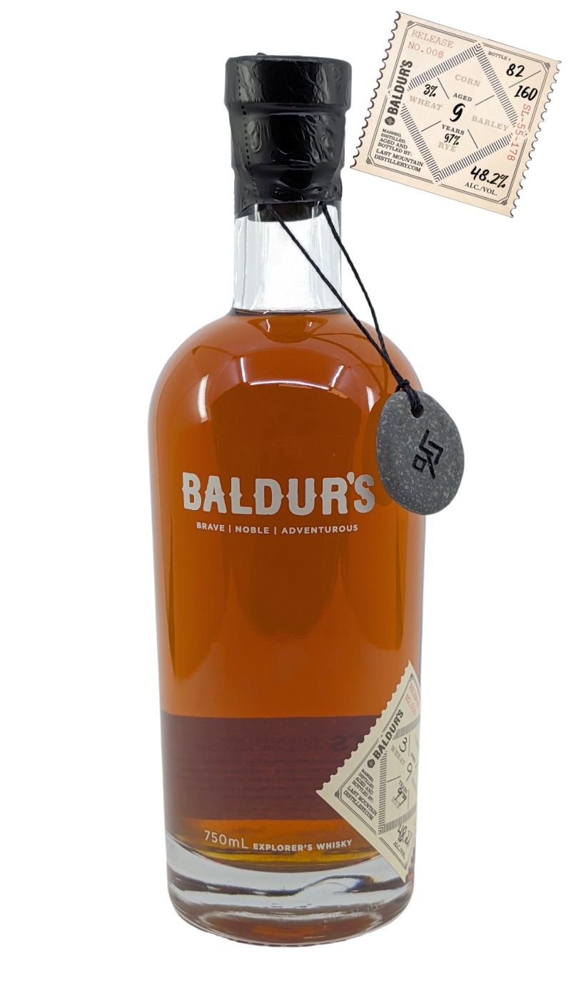 Baldur's Whisky 006 Rye Whisky