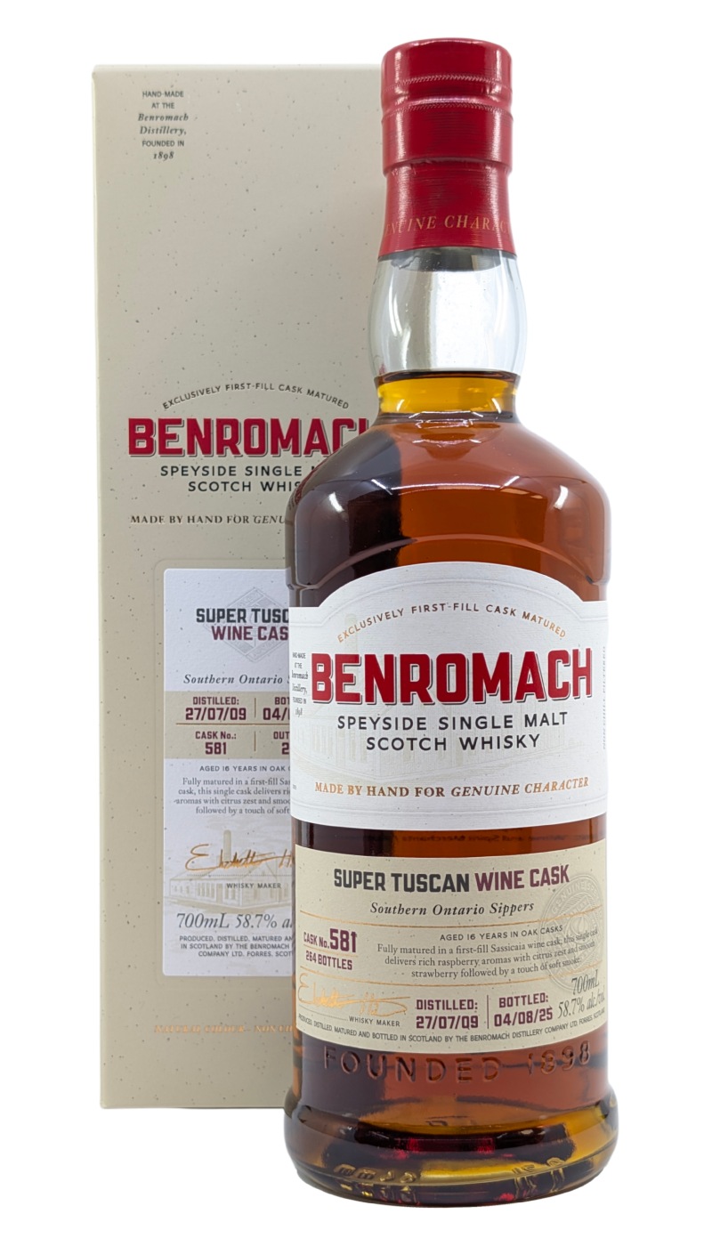 Benromach 2009 SOS Tuscan Cask #581