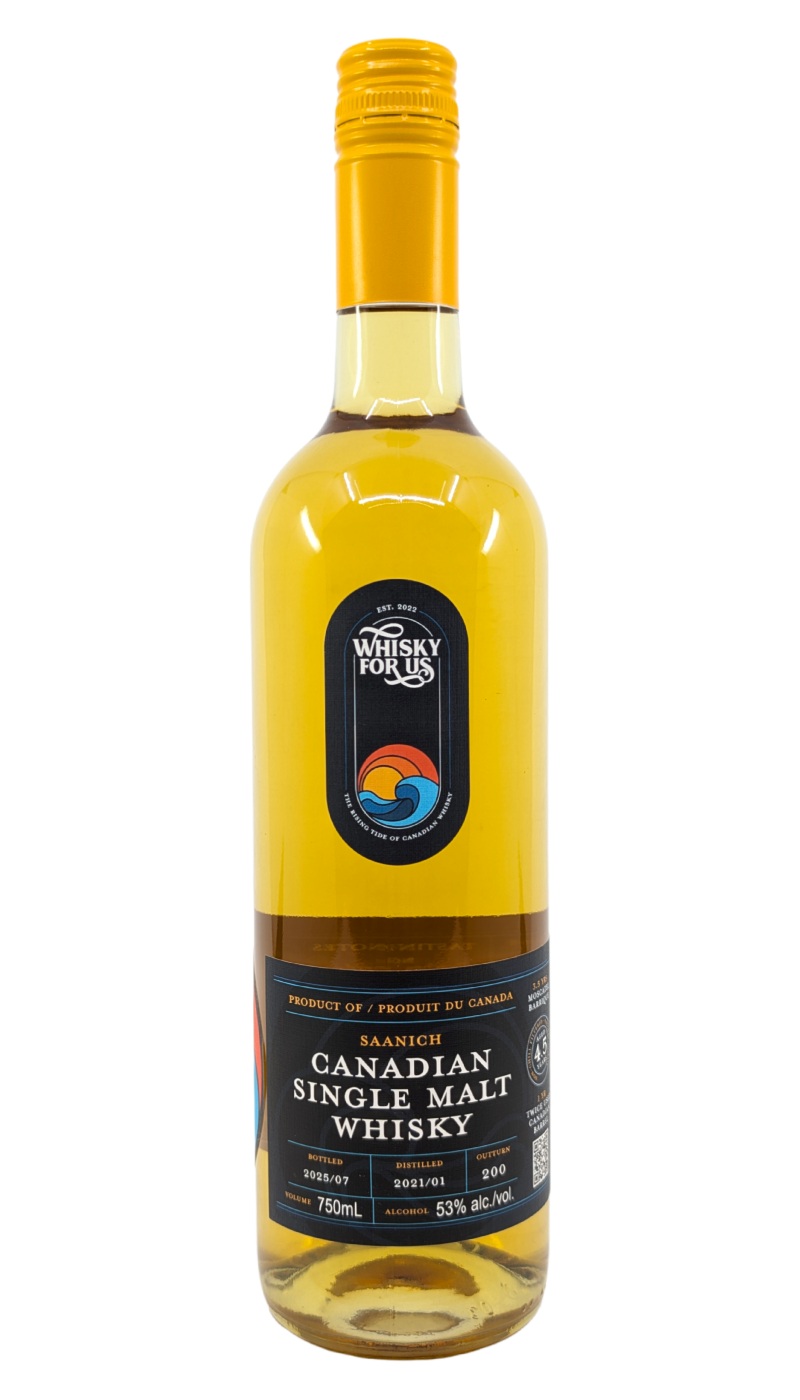 Whisky for Us Saanich Single Malt 53%