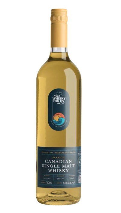 Whisky for Us Saanich Single Malt 53%