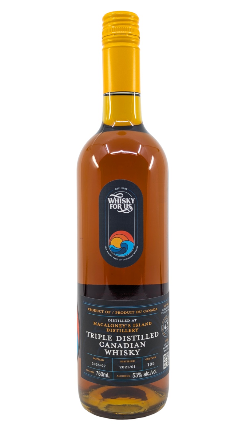Whisky for Us Macaloney Triple Distilled