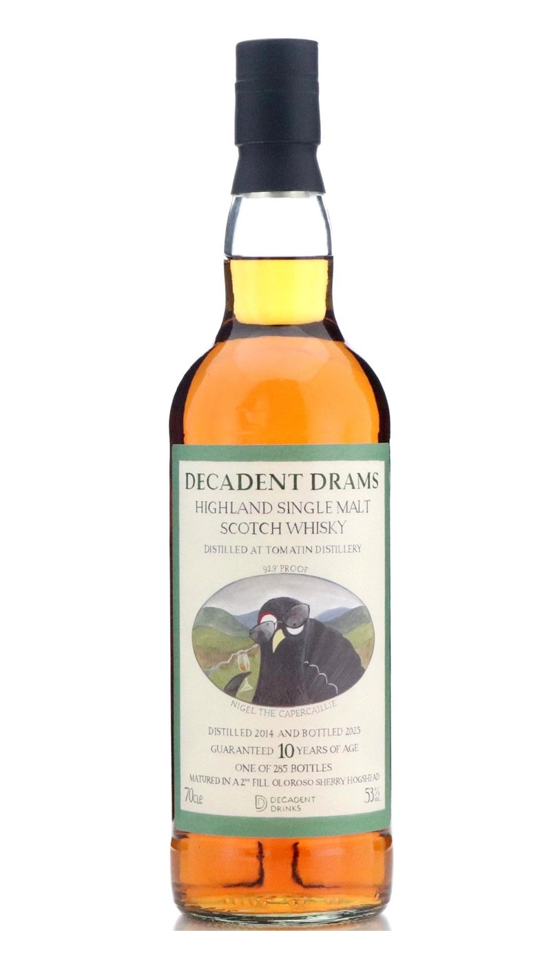 Decadent Drams Tomatin 10 Year