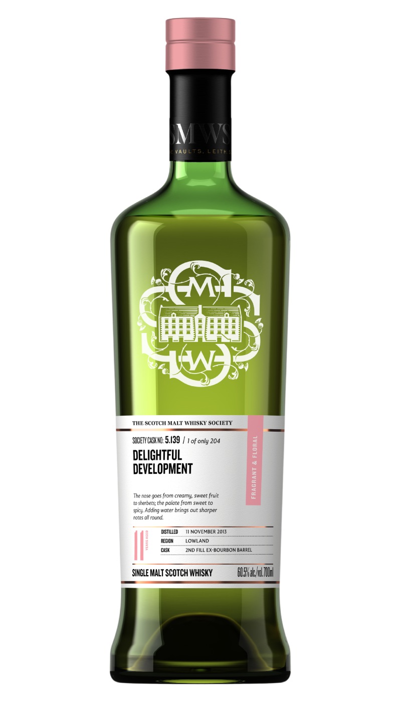 SMWS 5.139 DELIGHTFUL DEVELOPMENT