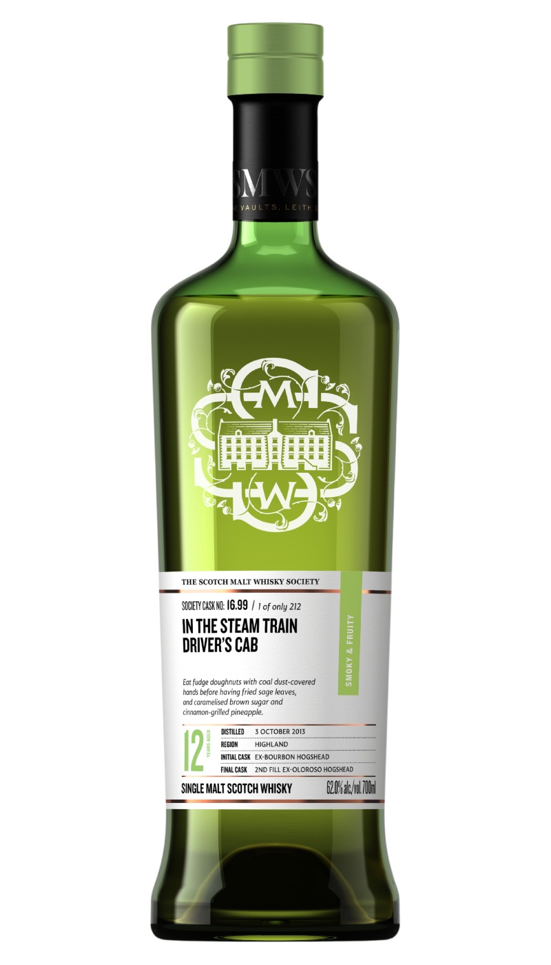 SMWS 16.99 IN THE STEAM TRAIN DRIVER'S