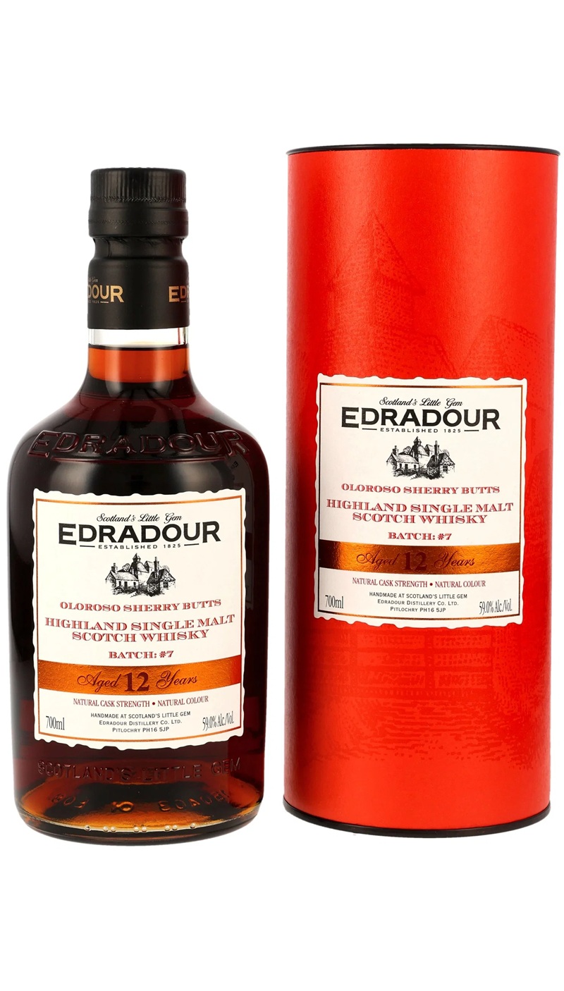 Edradour 12 Year Cask Strength B7 59%