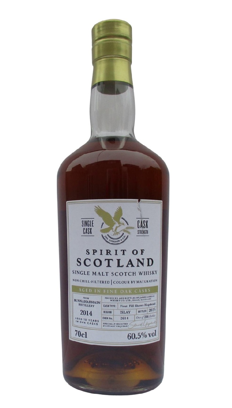 Spirit of Scotland Bunnahabhain 2014