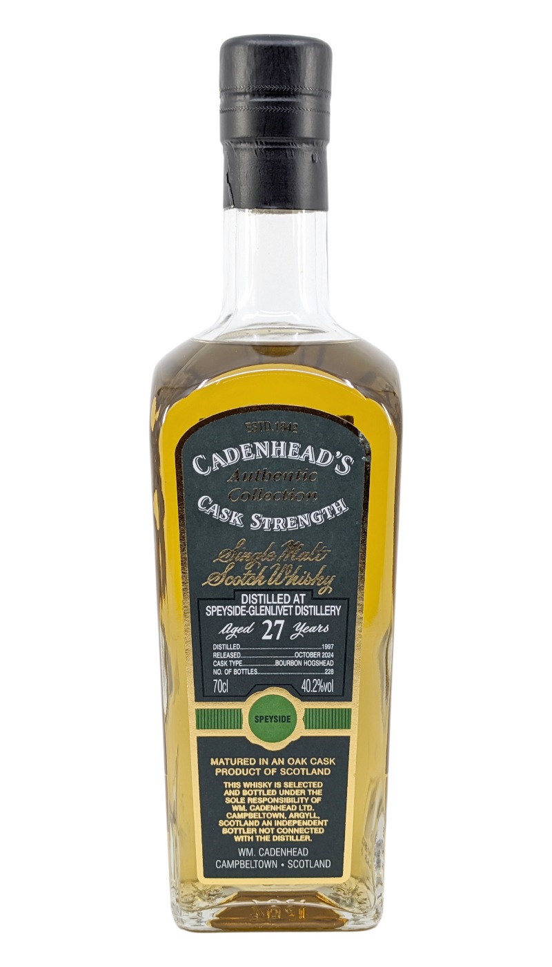 Cadenhead Authentic Speyside 27 Year
