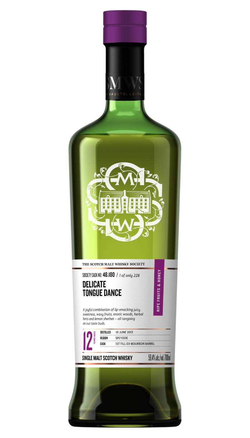 SMWS 48.180 DELICATE TONGUE DANCE