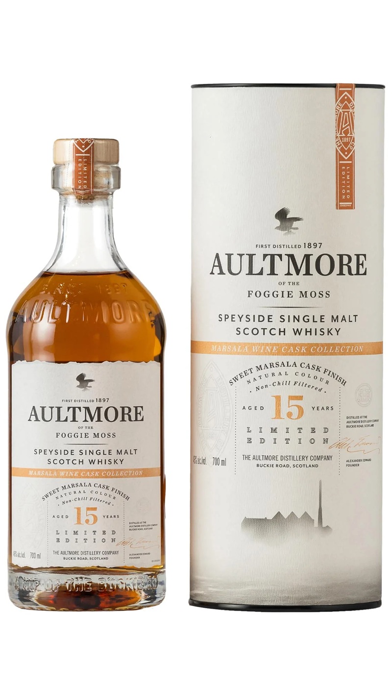 Aultmore 15 Year Sweet Marsala Cask