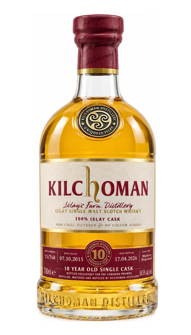 Kilchoman 2015 10 Year Madeira Cask 768