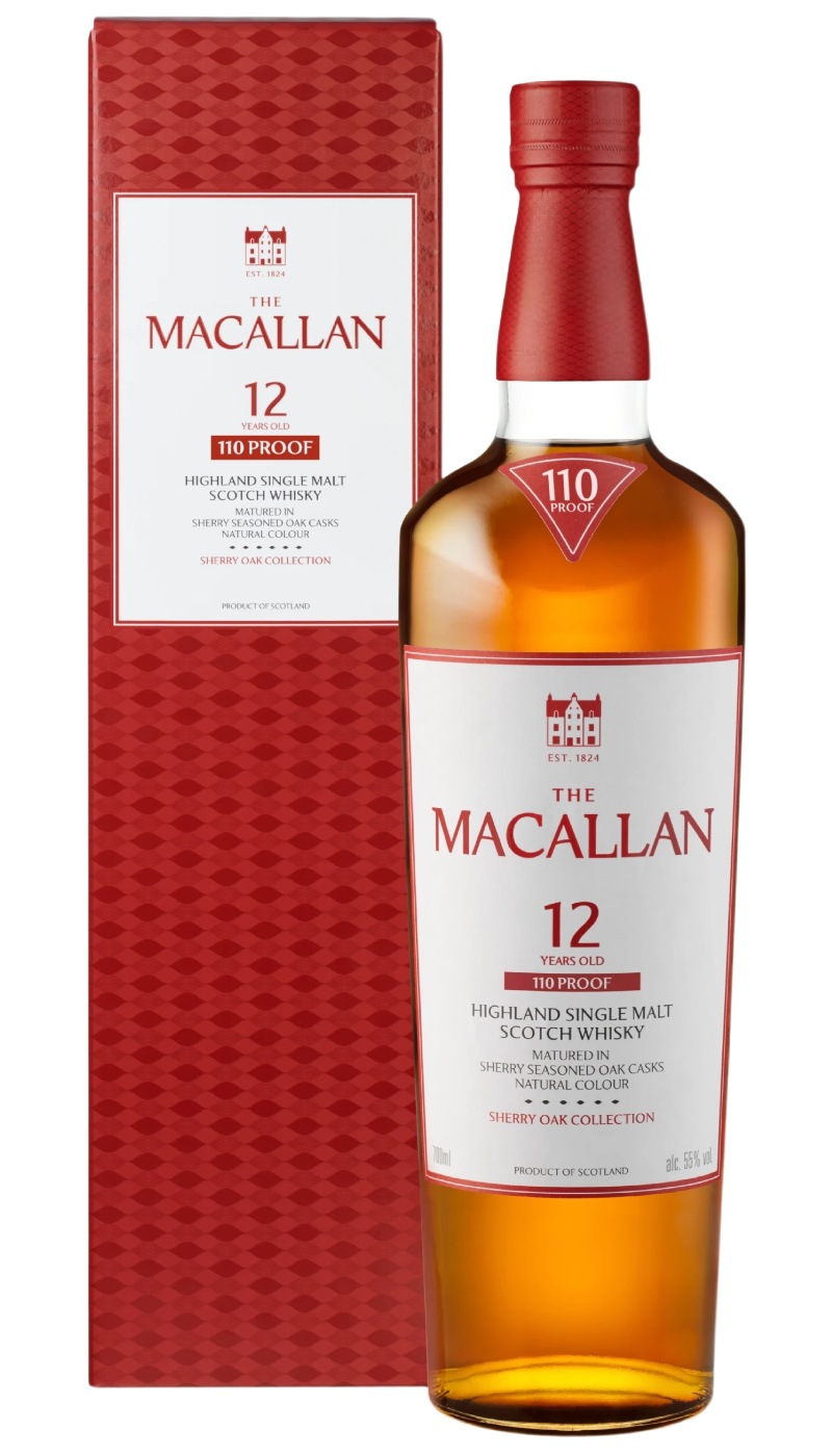 Macallan 12 Year Sherry Oak 110 Proof