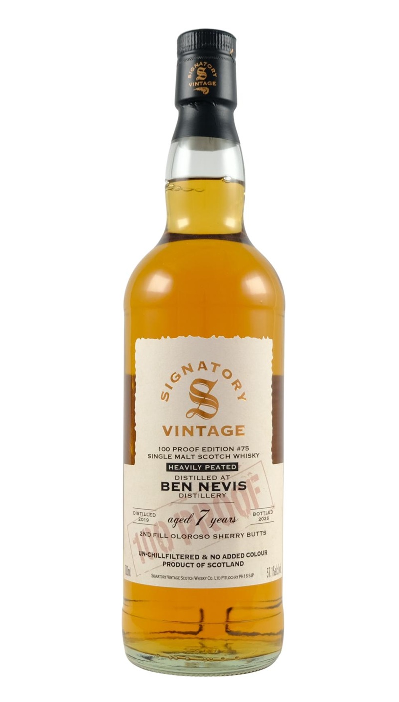 Signatory 100 Proof Ben Nevis 7Yr #75