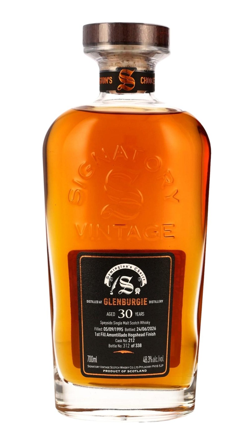 Signatory Glenburgie 30 Year #212 Symtns