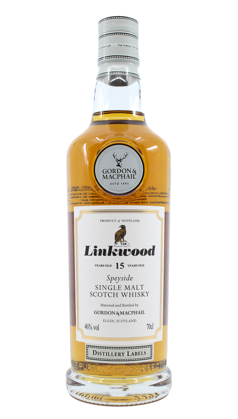 G&M Linkwood 15 Year Distillery Label