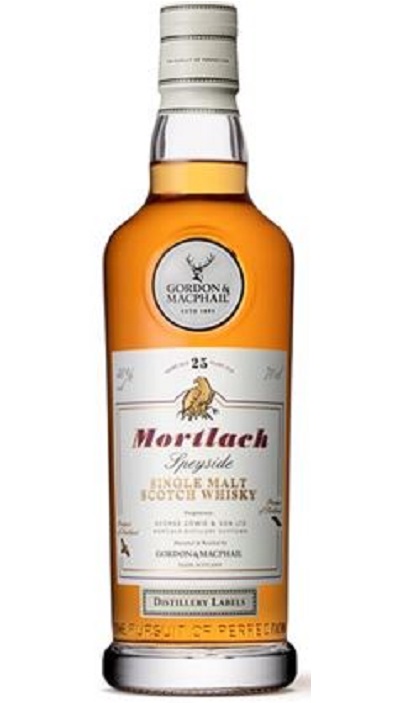 G&M Mortlach 25 Year Distillery Label43%