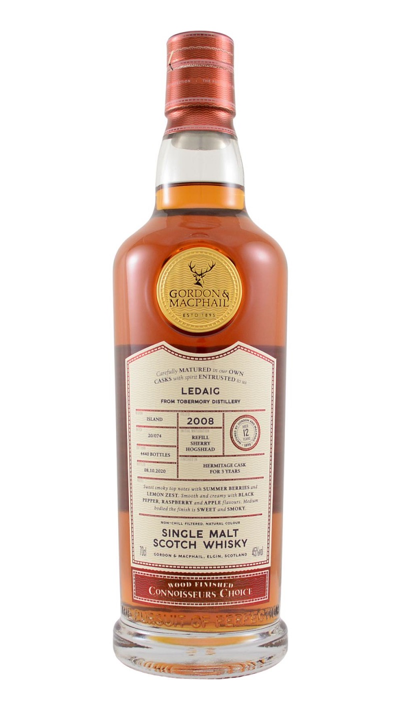 G&M CC Wood Finish Ledaig 2008