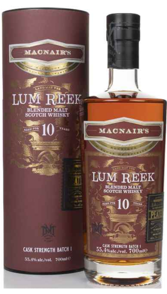 MacNair's Lum Reek 10 Year Cask Strength