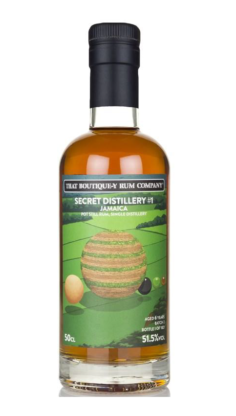 Boutique-y Rum Secret Distillery #1 6YO