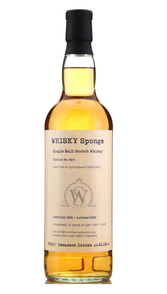 Whisky Sponge Springbank 1995
