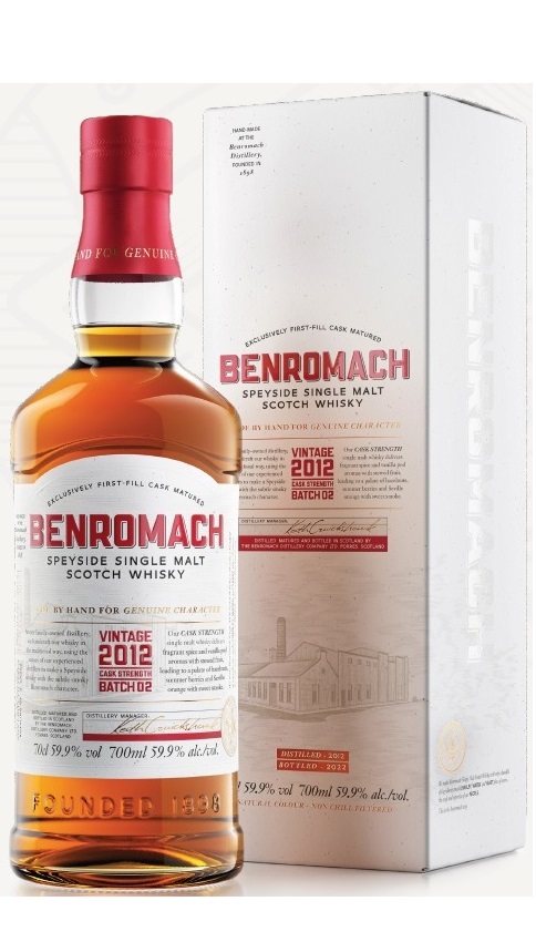 Benromach Cask Strength 2012 Batch 2