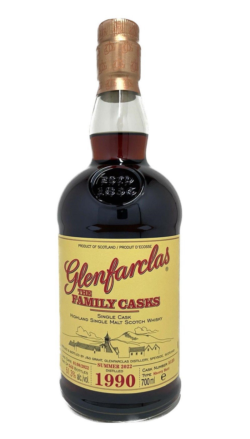 Glenfarclas Family Cask 1990 S22