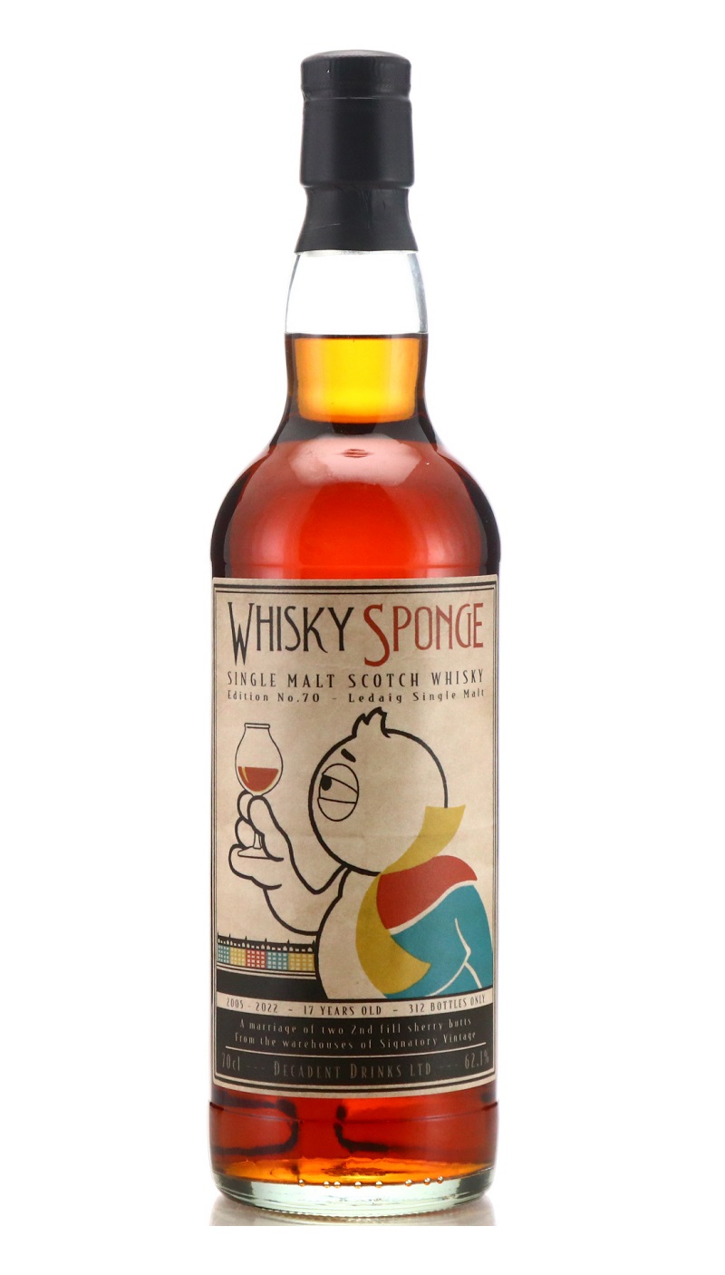 Whisky Sponge Ledaig 2005 Ed. No.70