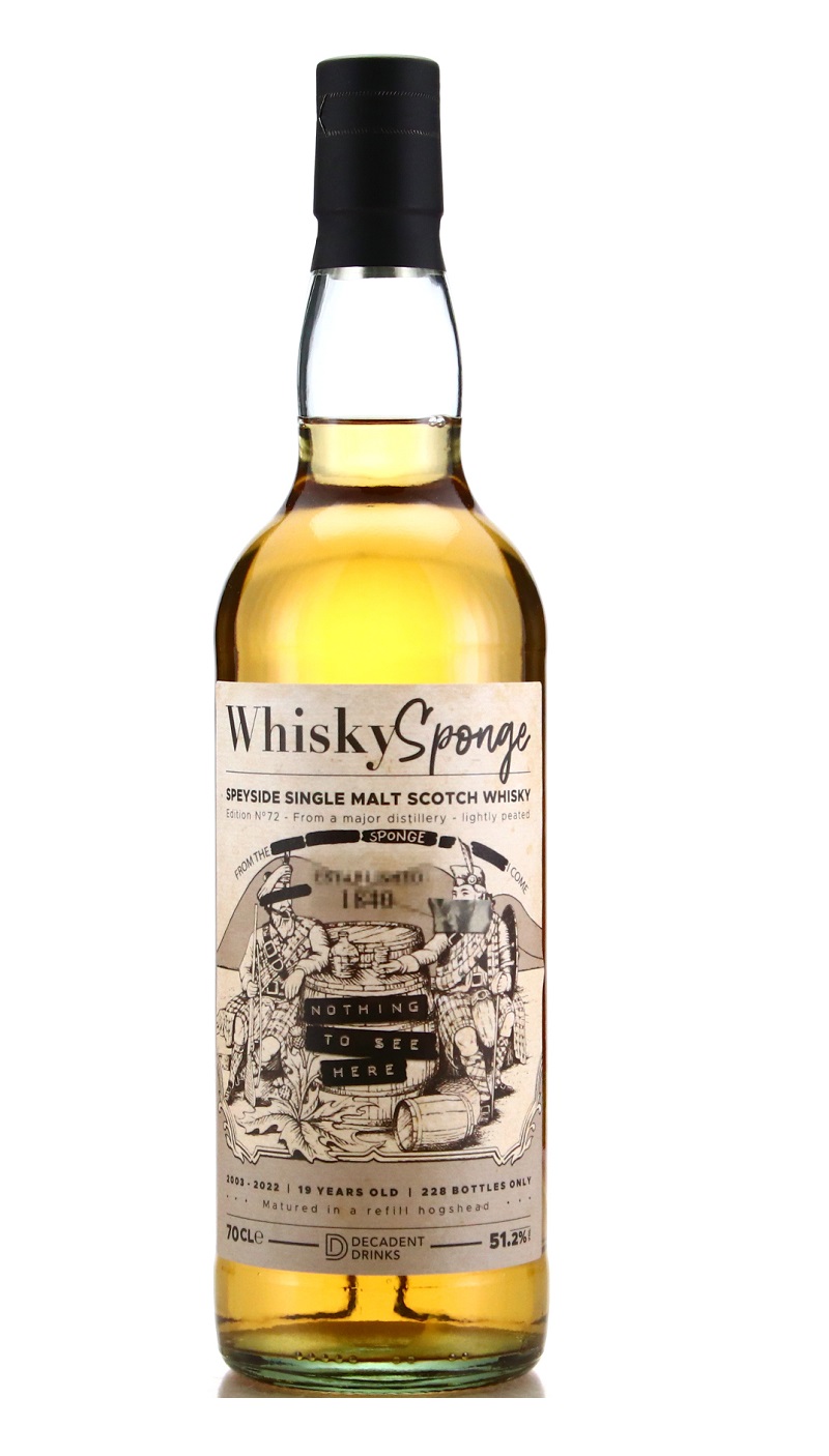 Whisky Sponge Sec Speyside 2003 Ed. 72