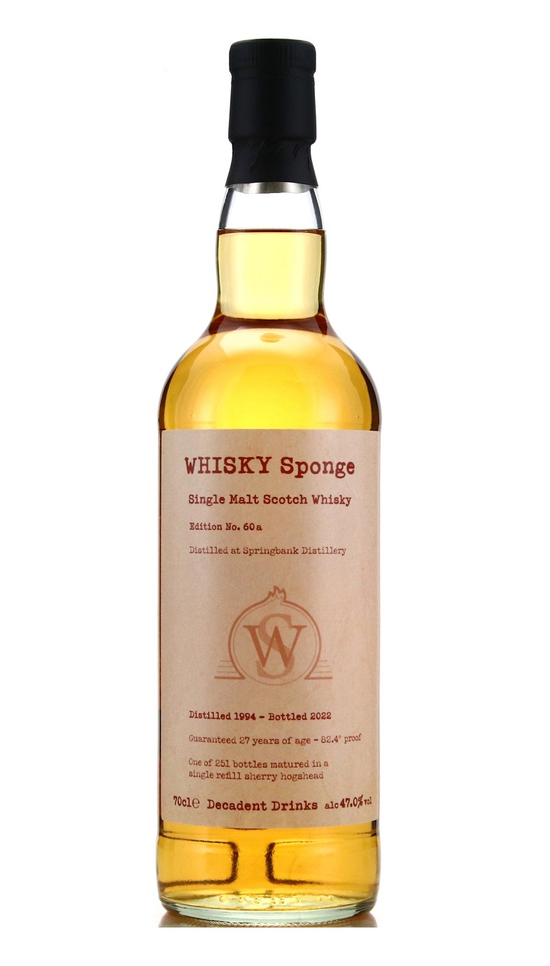 Whisky Sponge Springbank 1994 Ed No.60A