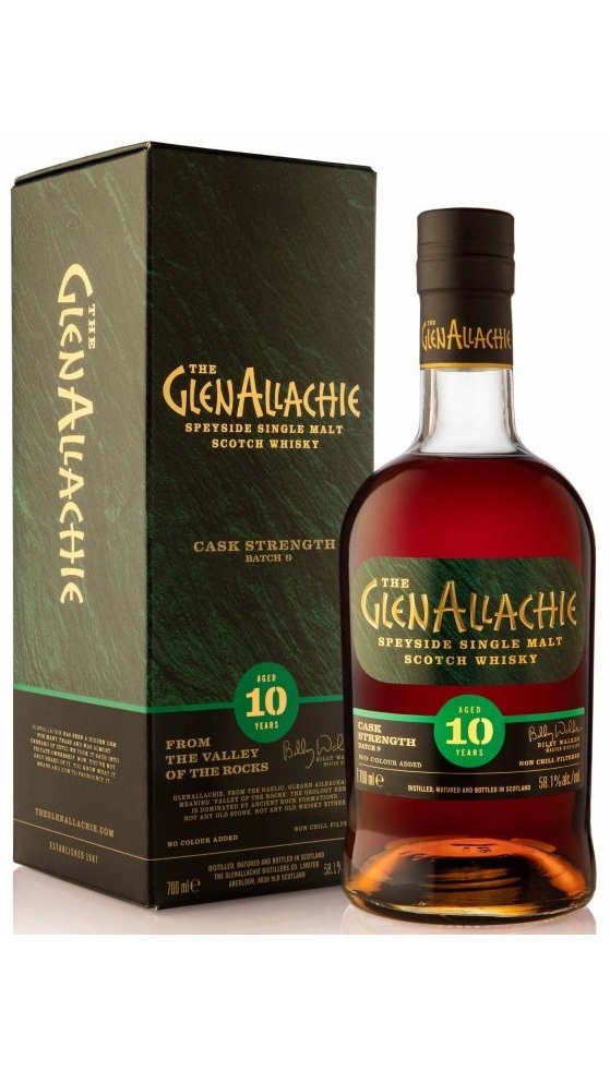GlenAllachie 10 Yr Cask Strength Batch 9